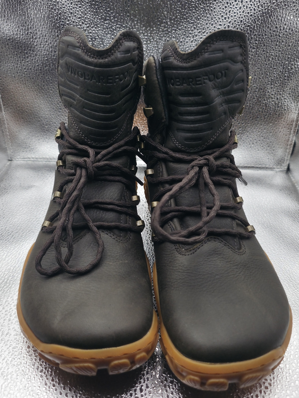 Vivo barefoot Men's Brown Leather Trail Boots